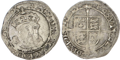 Edward VI (1547-51), coinage in the name of Henry VIII, Groat