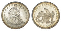 USA, Seated Liberty, silver Dollar, 1842