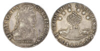 Bolivia, Republic, silver 8 Soles, 1835