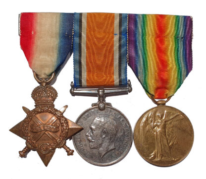A New Zealand Expeditionary Force, Gallipoli and Egypt, 1914-15 Casualty Trio awarded to Trooper Eugene Lewis Shaw