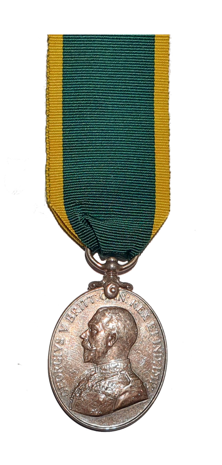 Territorial Force Efficiency Medal, GVR awarded to Serjeant Harold P. Jesson