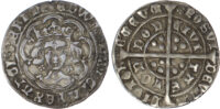 Edward IV, (1461-70), first reign, Groat, light coinage (1464-70), mule of type VI/Vd, London