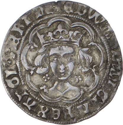 Edward IV, (1461-70), first reign, Groat, light coinage (1464-70), mule of type VI/Vd, London
