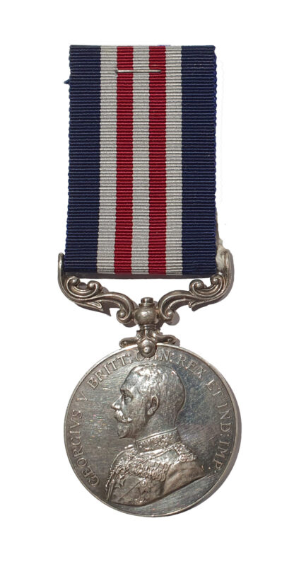 A Battle of Amiens, Military Medal awarded to Private Richard Kelly, 1st Battalion East Surrey Regiment