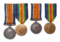 The Smith Family - A Great War, Ypres Salient, Casualty pair awarded to Private Cecil Francis Smith & A Great War pair awarded to Private Horace T. Smith