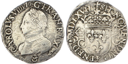 France, Charles IX (1560 -1574), silver Teston, 1567