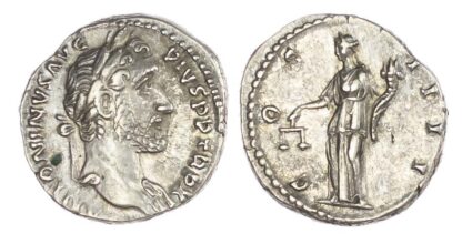 Antoninus Pius, Silver Denarius