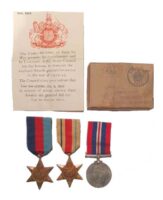 A Battle of Mersa Matruh Casualty Group of three awarded to Private Richard Head