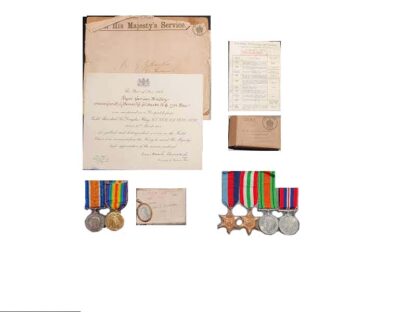The Gillbanks Family – The Great War MiD and Italy Campaign World War Two