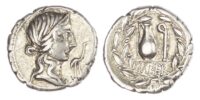 C. Caecilius Metellus Pius, Silver Denarius