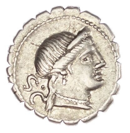 C. Naevius Balbus, Silver Denarius