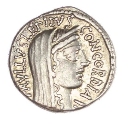 L. Aemilius Lepidus, Silver Denarius