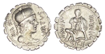Mn. Aquilius, Silver Denarius