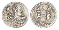 P. Cornelius L. Metellus, Silver Denarius