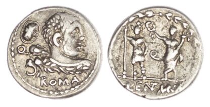 P. Cornelius L. Metellus, Silver Denarius