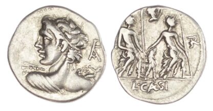 L. Caesius, Silver Denarius
