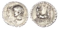 C. Sulpicius Galba, Silver Denarius