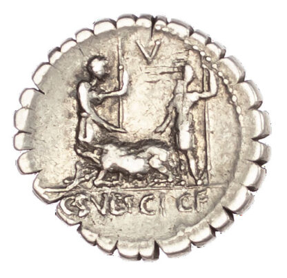 C. Sulpicius Galba, Silver Denarius