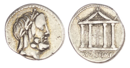 M. Volteius, Silver Denarius