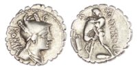 C. Poblicius Q. f. Silver Denarius