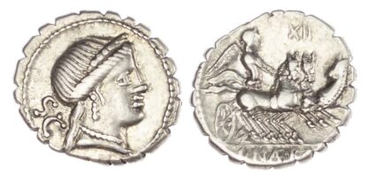 C. Naevius Balbus, Silver Denarius