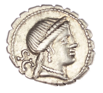 C. Naevius Balbus, Silver Denarius