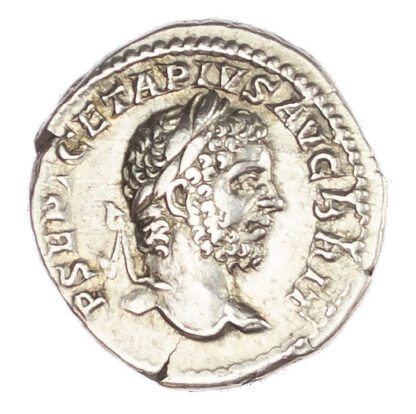 Geta as Augustus, Silver Denarius