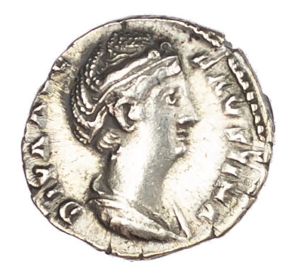 Diva Faustina I, Silver Denarius