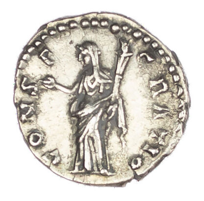 Diva Faustina I, Silver Denarius