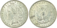 USA, Morgan Dollar, 1881, New Orleans