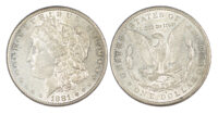 USA, Morgan Dollar, 1881, San Francisco