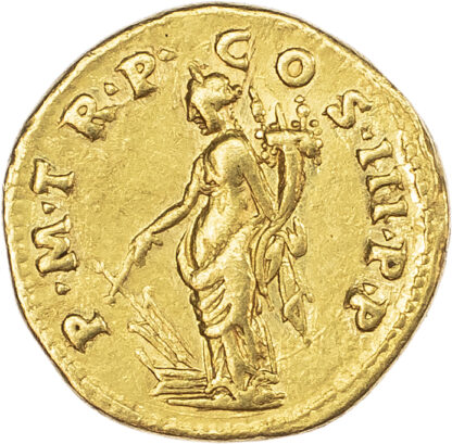 Trajan, Gold Aureus