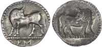 Lucania, Sybaris, Silver 1/3 Stater