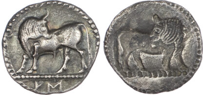 Lucania, Sybaris, Silver 1/3 Stater