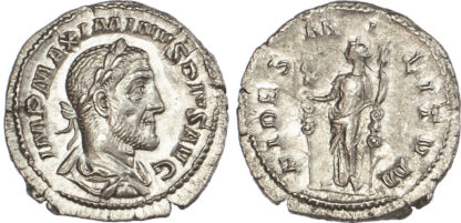Maximinus Thrax, Silver Denarius