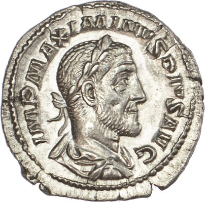 Maximinus Thrax, Silver Denarius