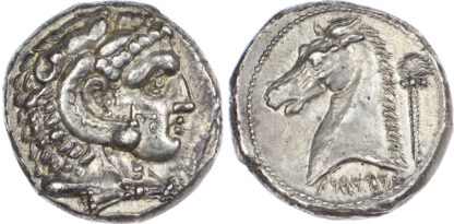 Sicily, Siculo-Punic, Silver Tetradrachm