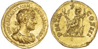 Hadrian, Gold Aureus