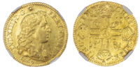France, Louis XIV (1643-1715), Louis d'Or, 1669 - AU 58
