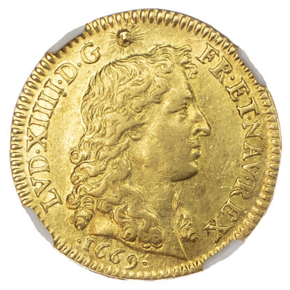 France, Louis XIV (1643-1715), Louis d'Or, 1669 - AU 58