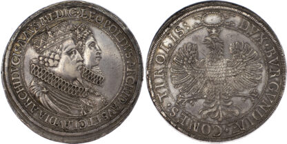 Austria, Holy Roman Empire, Leopold V (1619-1632), silver Double Taler