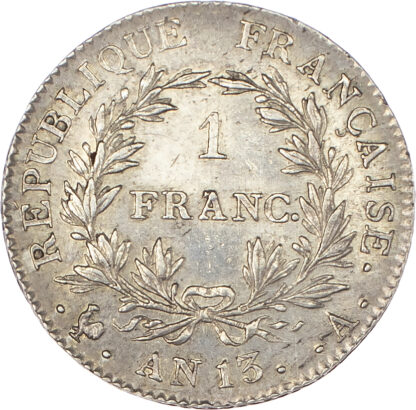 France, First Empire, Napoleon (1804-1814), silver Franc