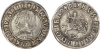 Italy, Ferrara, Ercole I (1471-1505), silver Grossone