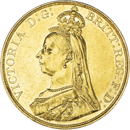 Victoria (1837-1901), Jubilee Five Pounds, 1887