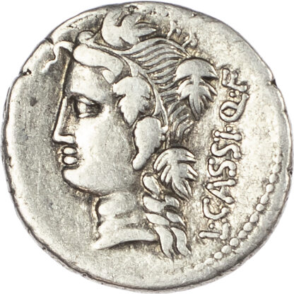 L. Cassius Longinus, Silver Denarius