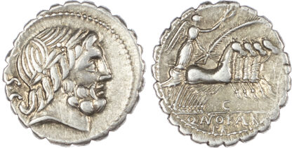 Q. Antonius Balbus, Silver Denarius