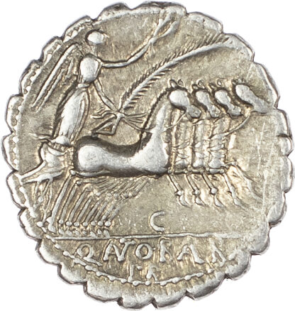 Q. Antonius Balbus, Silver Denarius