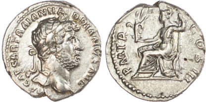 Hadrian, Silver Denarius