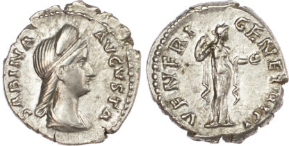 Sabina, Silver Denarius