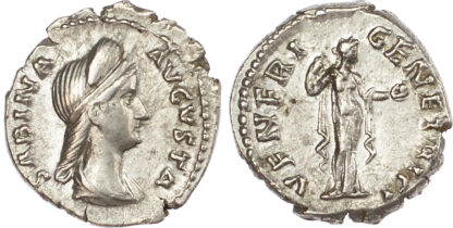 Sabina, Silver Denarius
